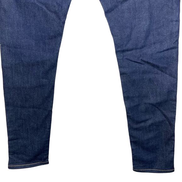 Topman Stretch Skinny Jeans Men's Button Fly Dark Wash 32X29 Short Inseam Denim - Picture 8 of 15